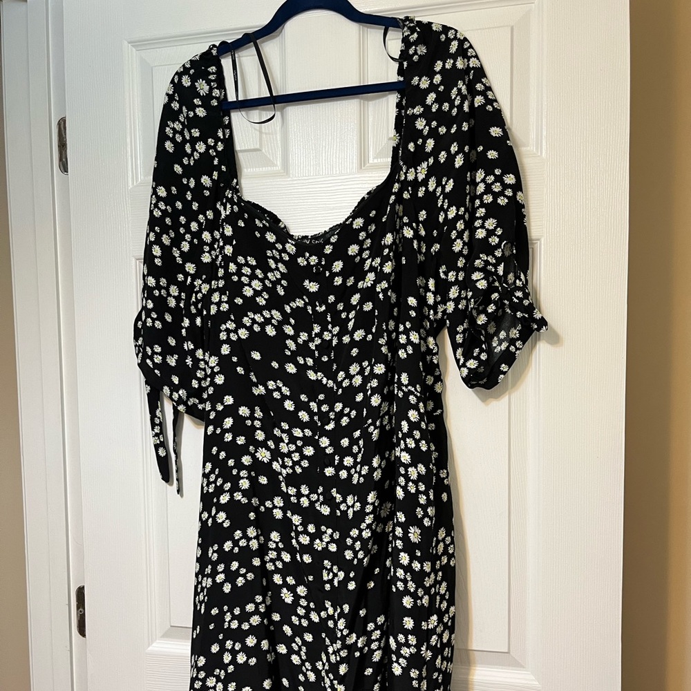 Daisy print dress from City Chic